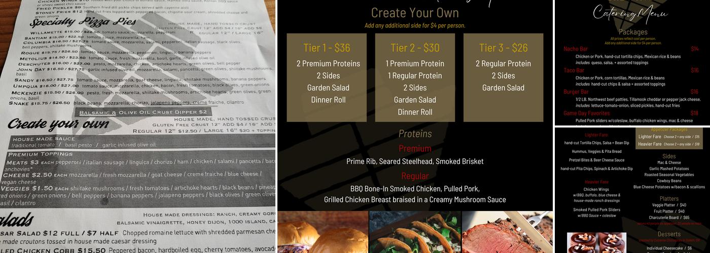 Gilgamesh Brewing: The River Menu