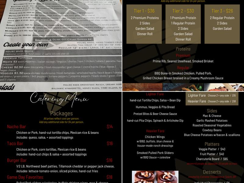 Gilgamesh Brewing: The River Menu