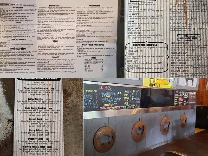 138 Grill Menu