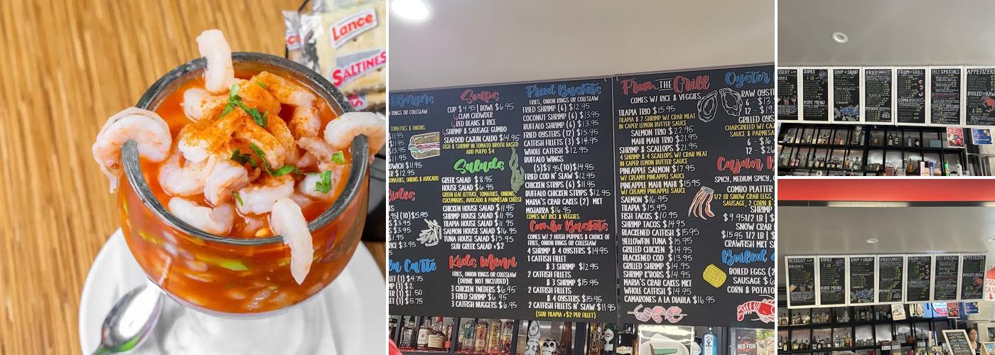 Fish n Tails oyster bar Menu