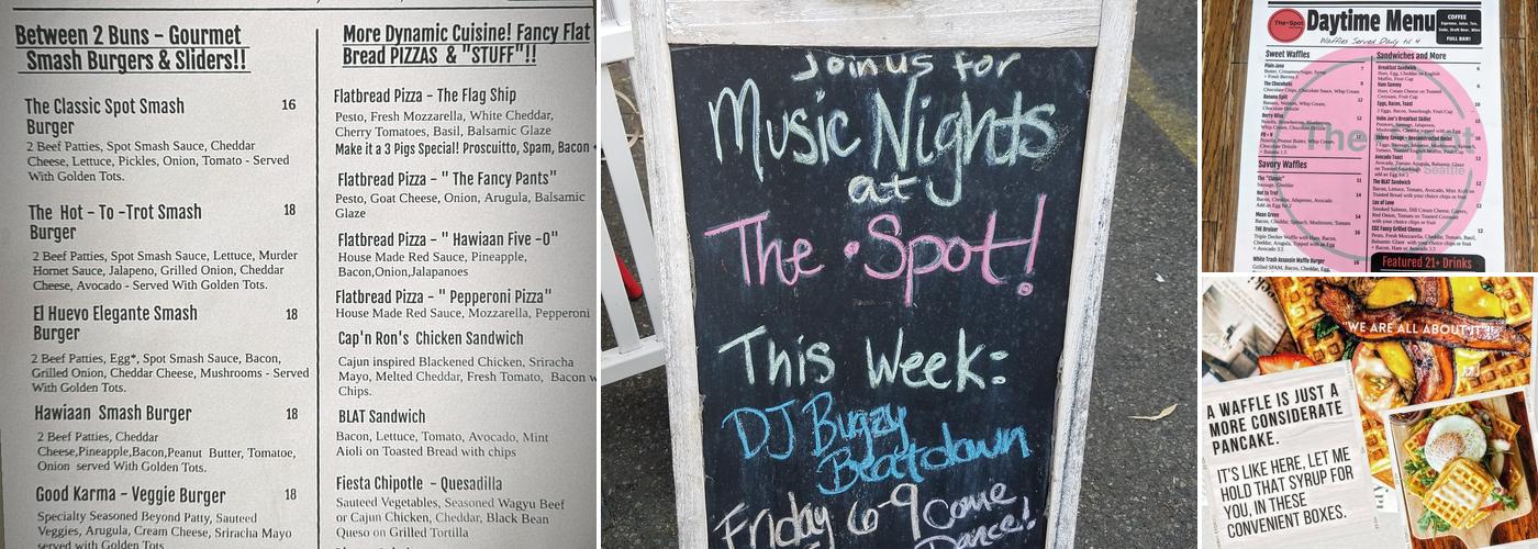 The Spot West Seattle Menu