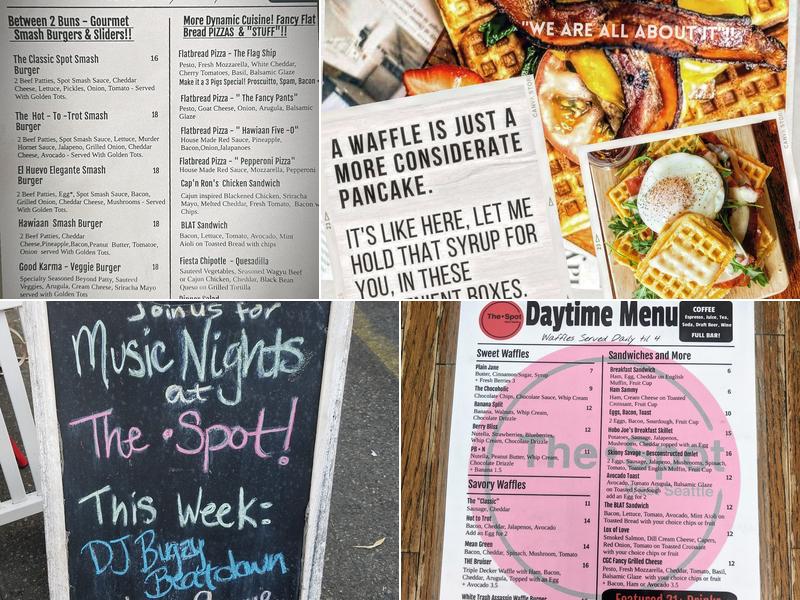 The Spot West Seattle Menu