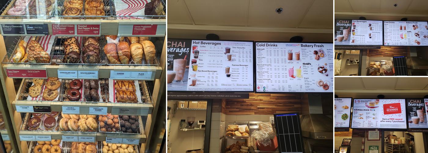Tim Hortons Menu