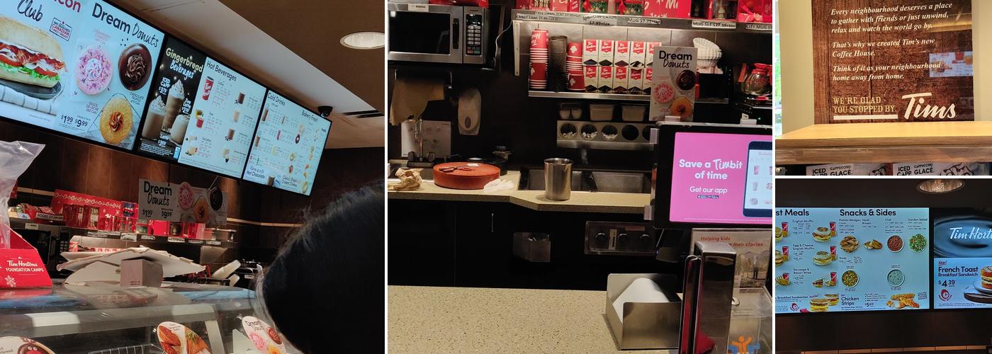 Tim Hortons Menu