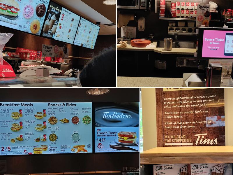 Tim Hortons Menu