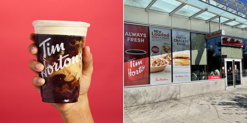 Tim Hortons Menu