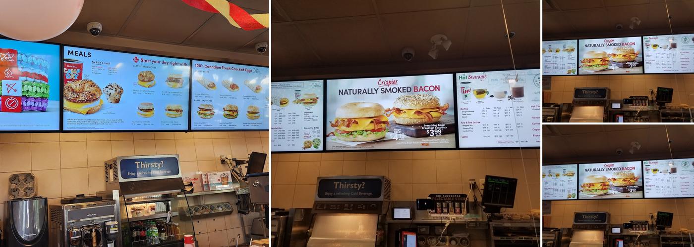 Tim Hortons Menu