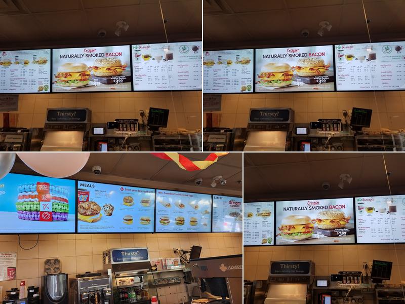 Tim Hortons Menu