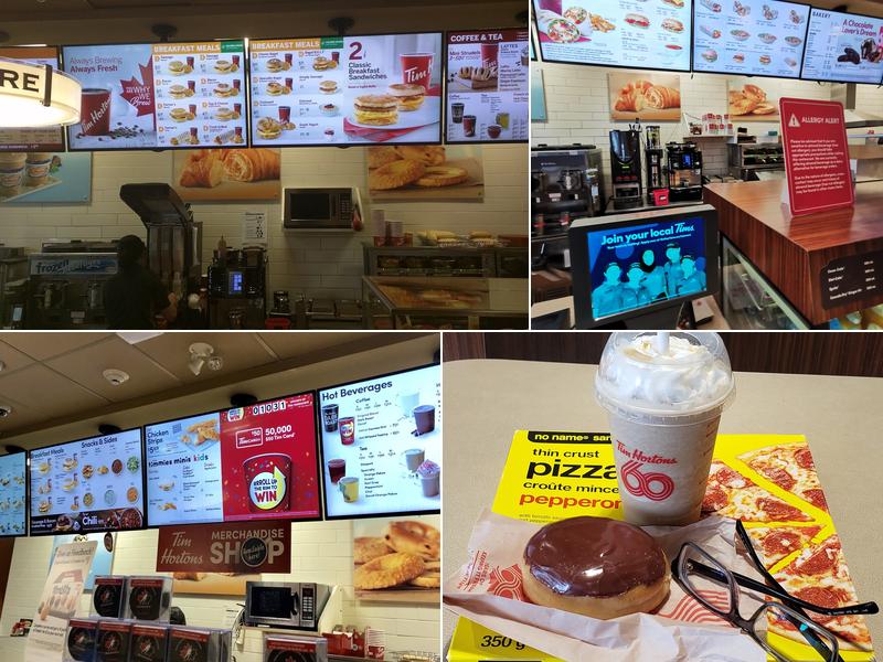 Tim Hortons Menu