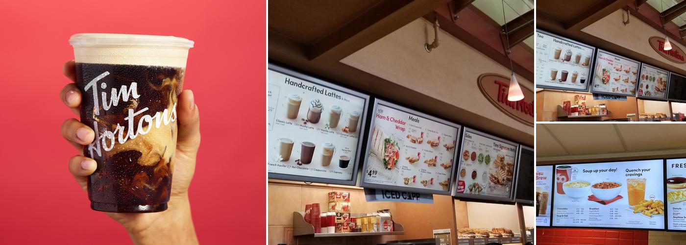 Tim Hortons Menu