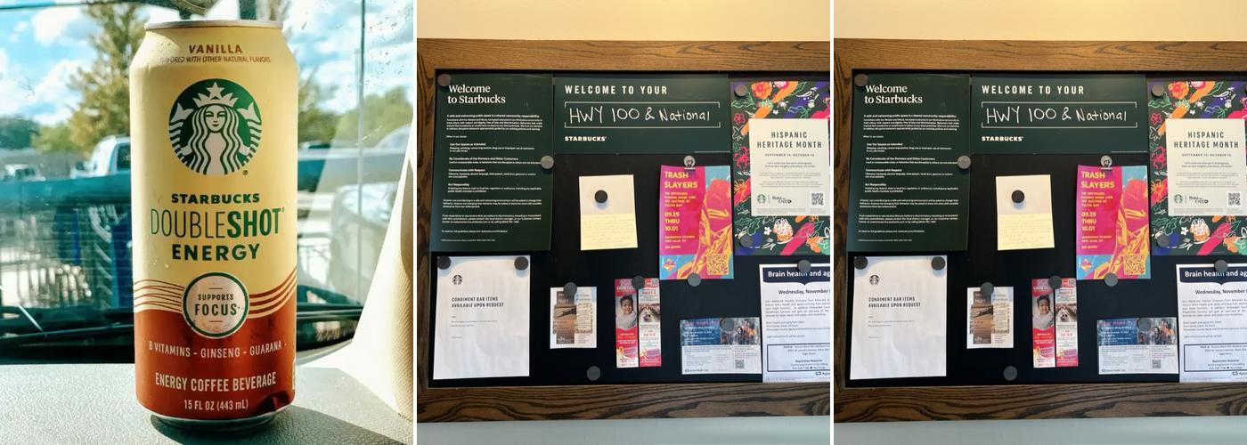 Starbucks Menu