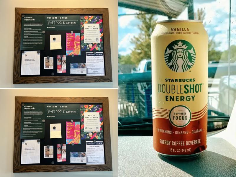 Starbucks Menu