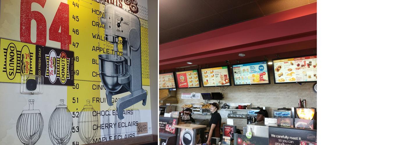 Tim Hortons Menu