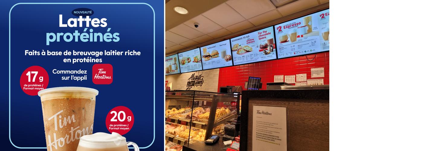 Tim Hortons Menu