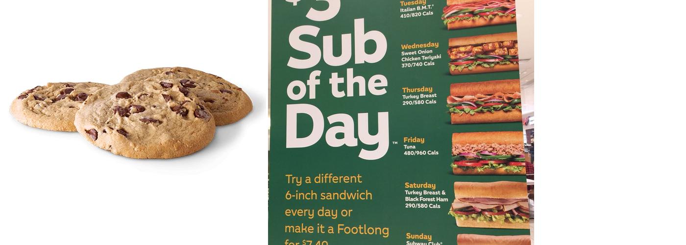 Subway Menu