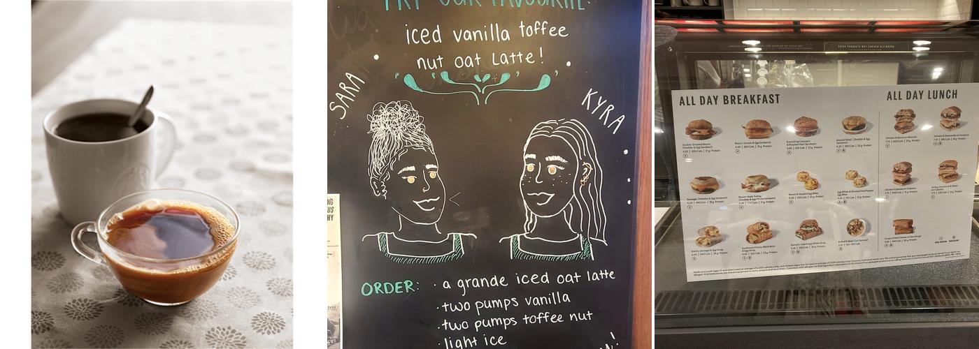 Starbucks Menu