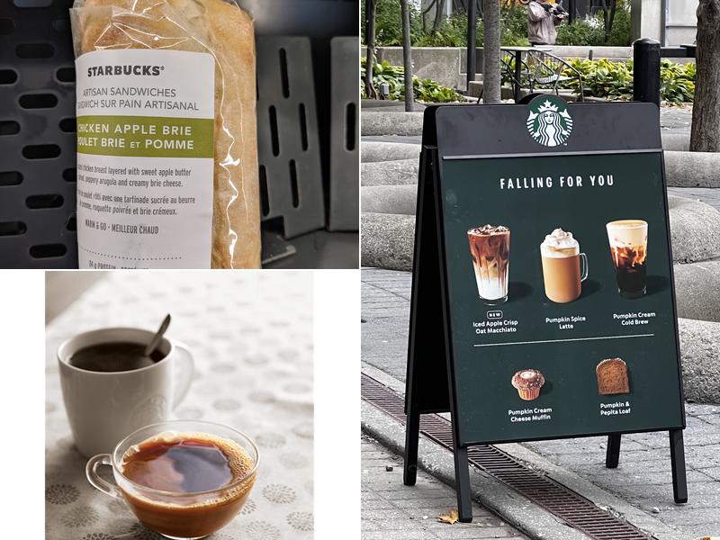 Starbucks Coffee Company Menu