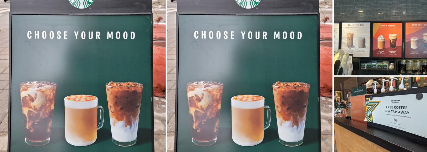Starbucks Menu