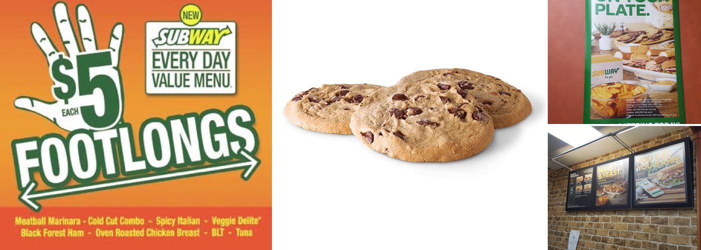 Subway Menu