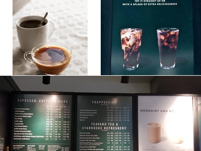 Starbucks Menu