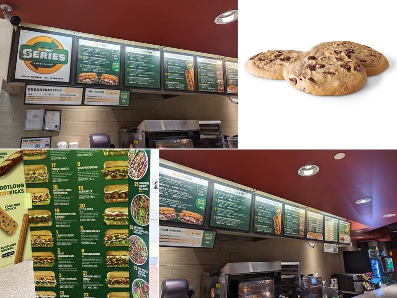 Subway Menu