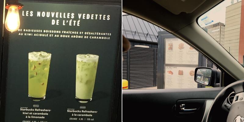 Starbucks Menu