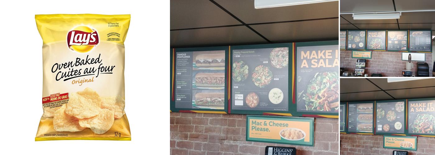 Subway Menu