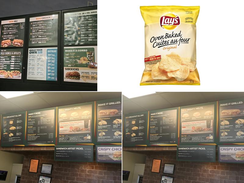 Subway Menu