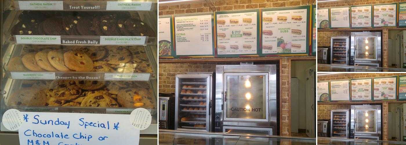 Subway Menu