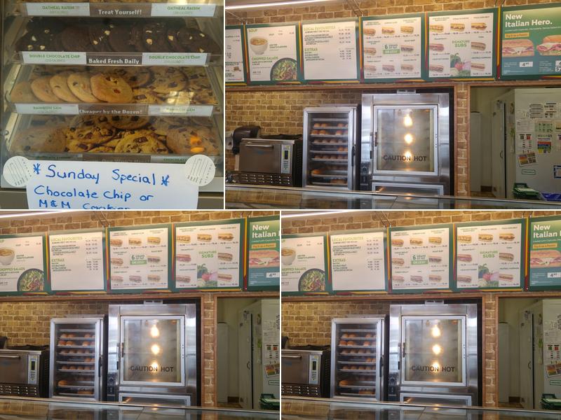 Subway Menu