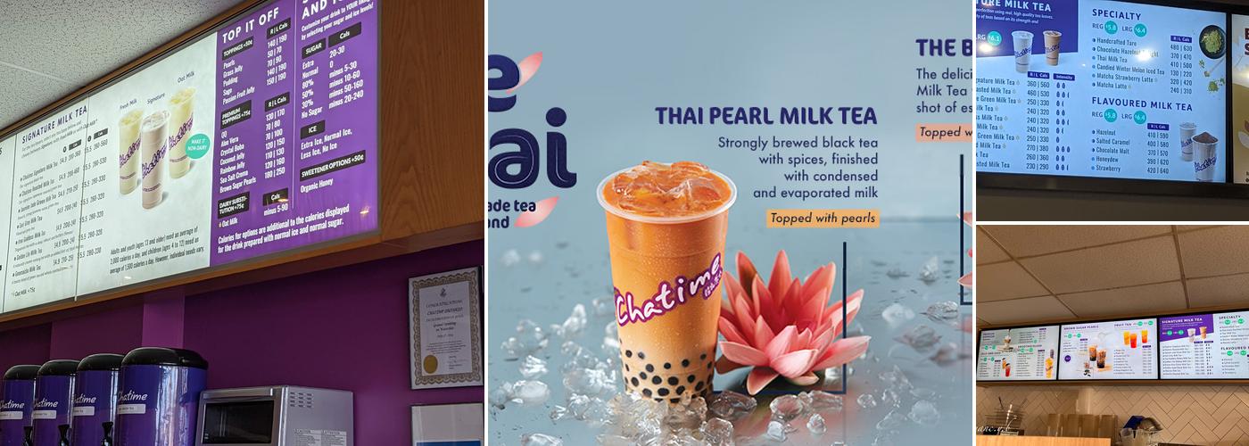 Chatime Menu