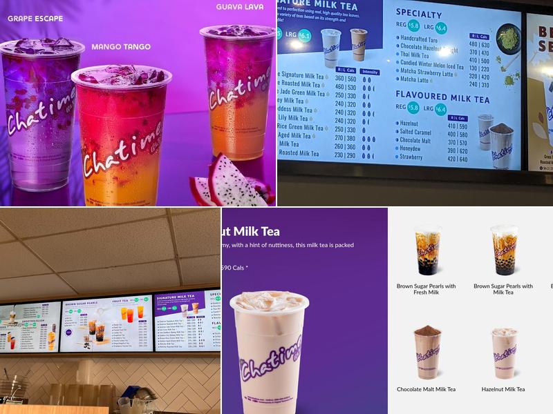 Chatime Menu