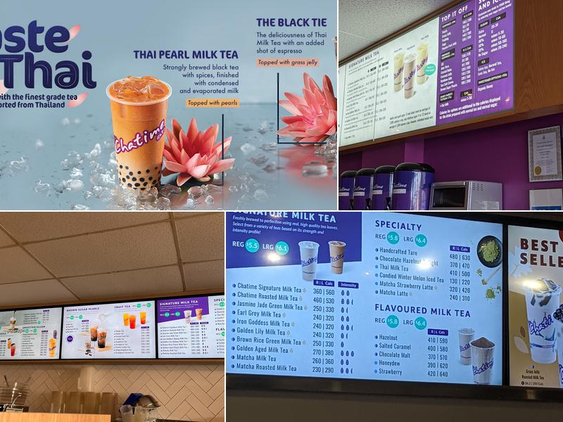 Chatime Menu