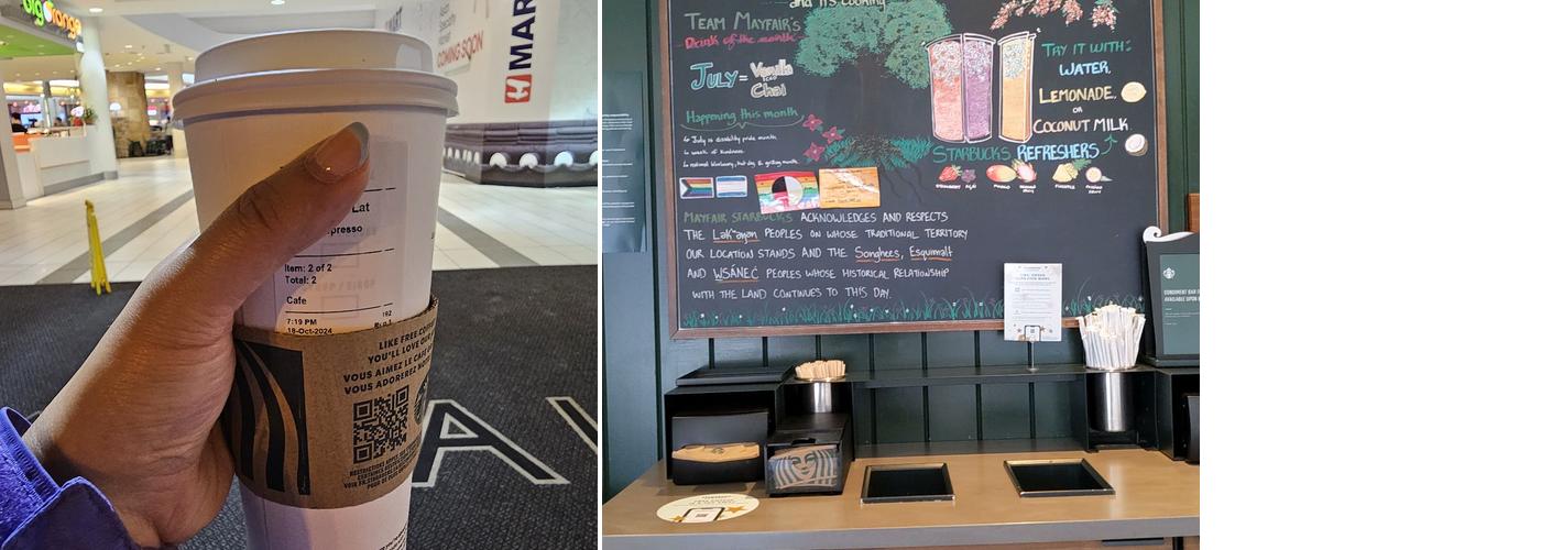 Starbucks Menu