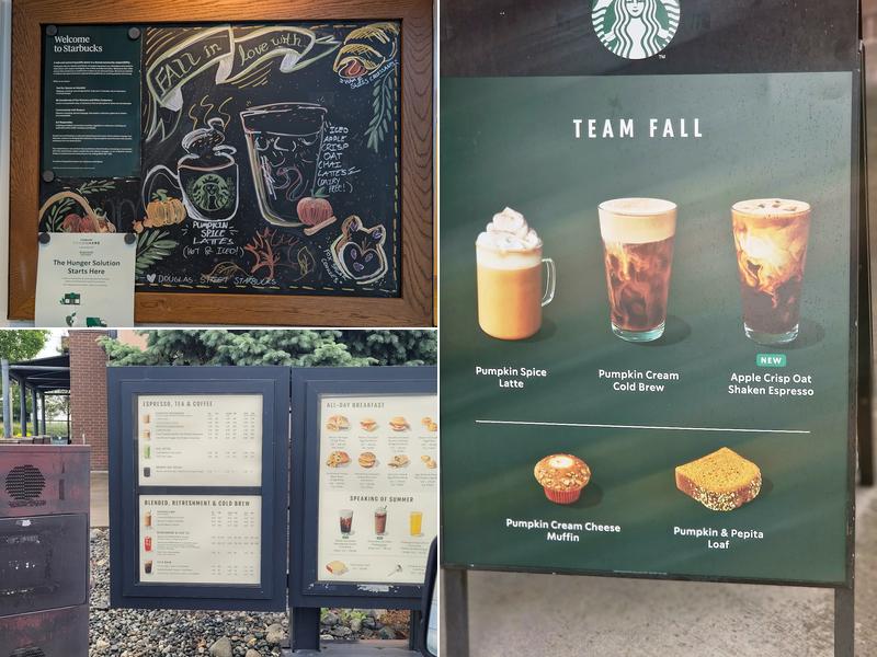 Starbucks Menu