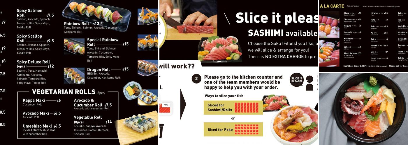 Taro's Fish Menu