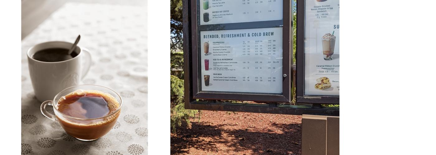 Starbucks Menu