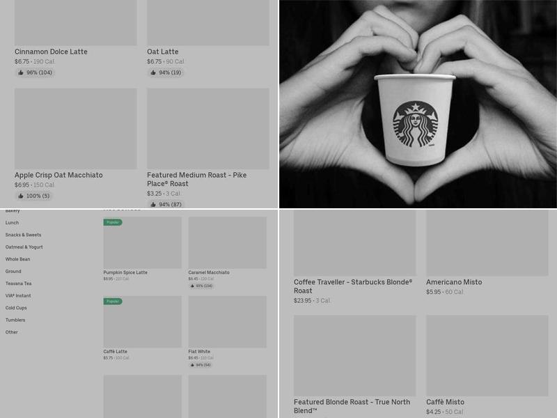 Starbucks Menu