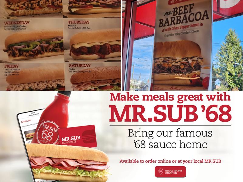 Mr.Sub Menu