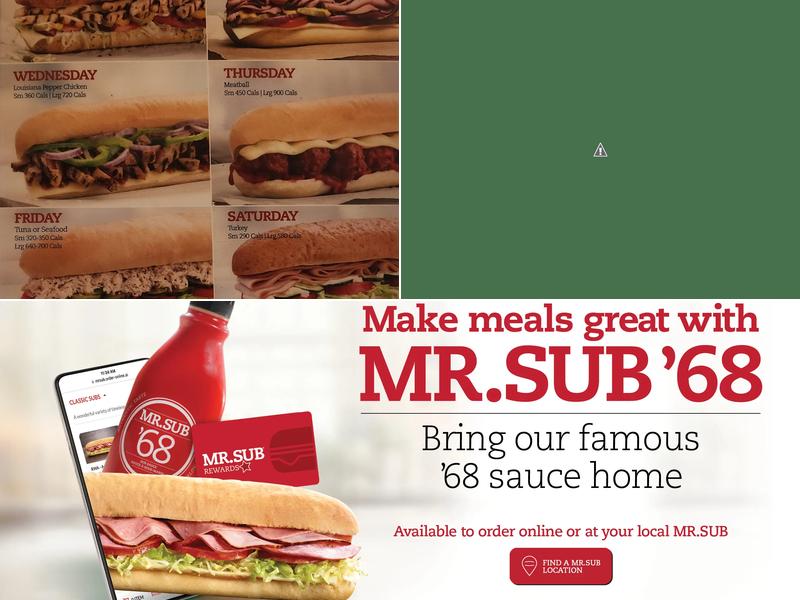 Mr.Sub Menu