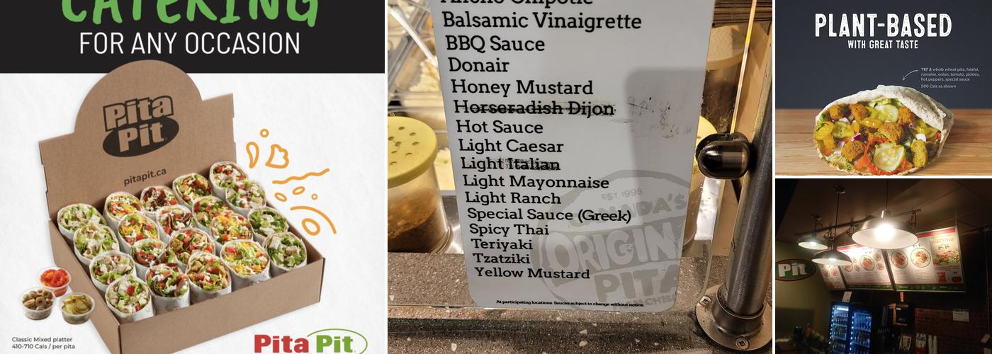 Pita Pit Menu