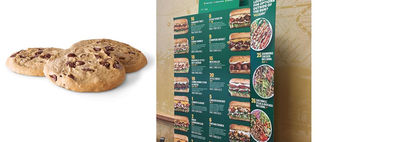 Subway Menu