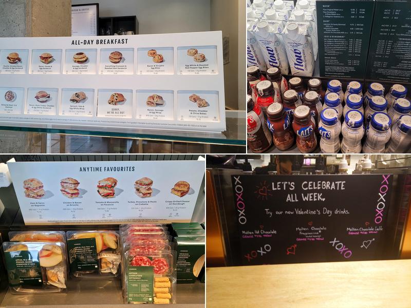 Starbucks Menu