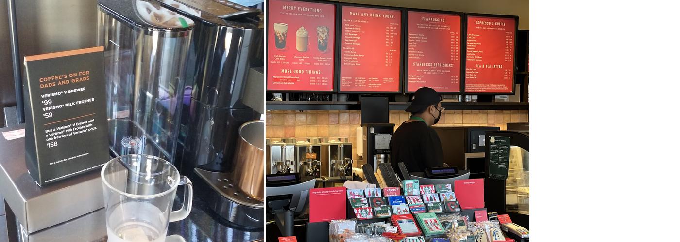 Starbucks Menu
