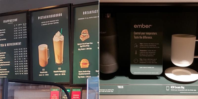 Starbucks Menu