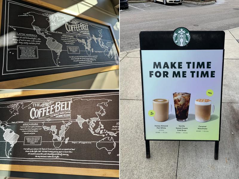 Starbucks Menu