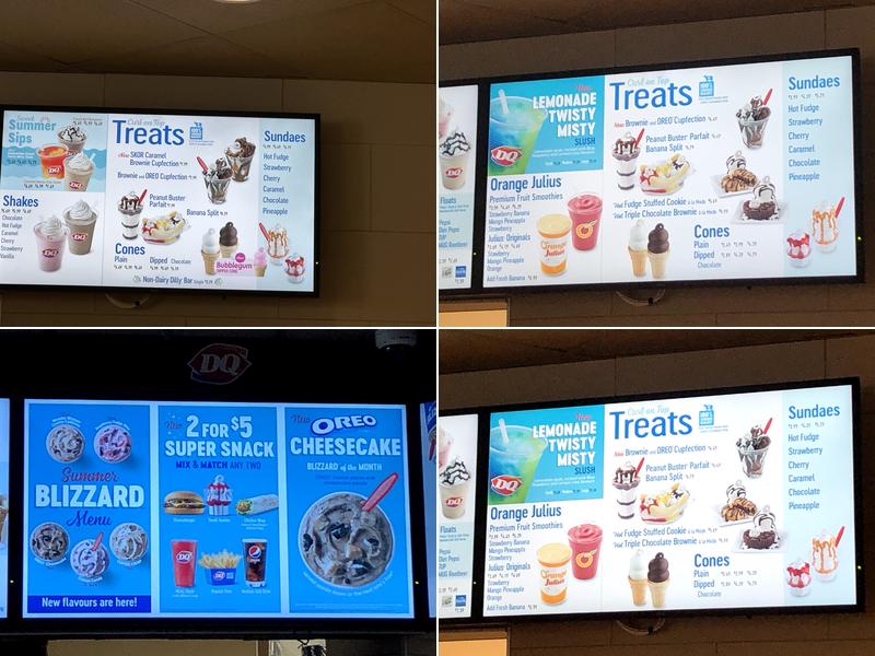Dairy Queen Grill & Chill Menu