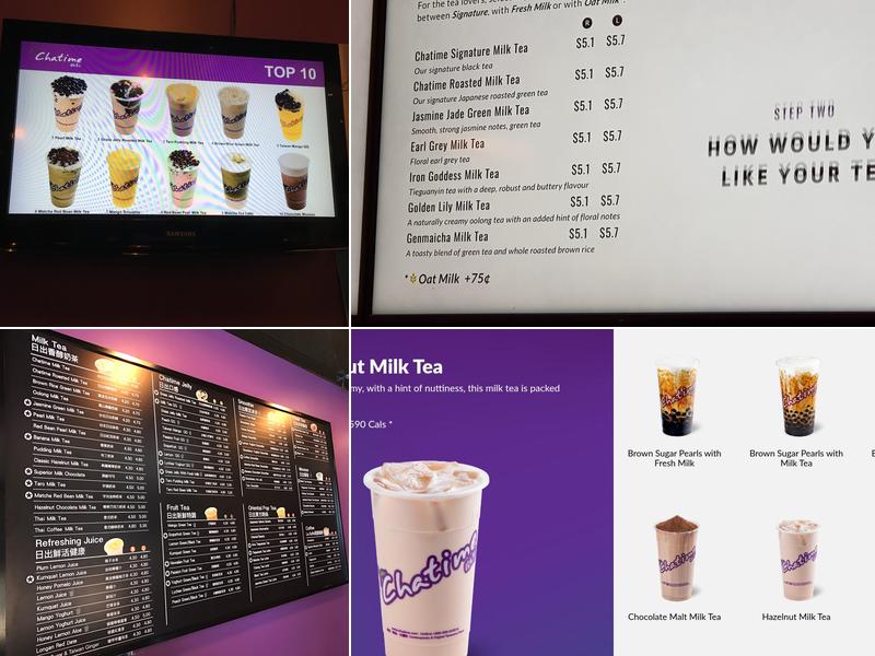 Chatime Menu