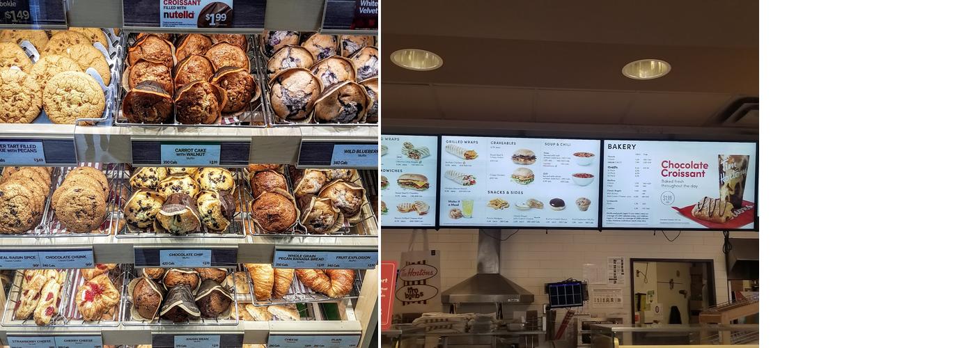 Tim Hortons Menu