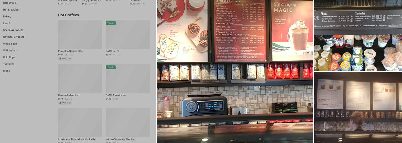 Starbucks Menu